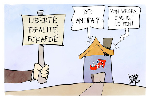 Le Pen und die AfD Le Pen und die AfD