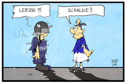Leipzig und Schalke Leipzig und Schalke