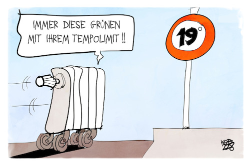 Limit für die Heizung Limit für die Heizung