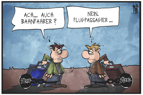 Lokführer- und Pilotenstreik Lokführer- und Pilotenstreik