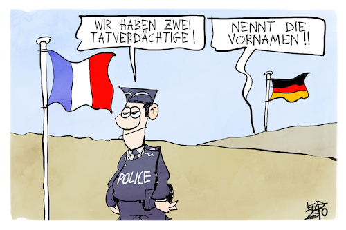 Louvre-Raub (medium) Cartoon: Louvre-Raub (medium) by Kostas Koufogiorgos tagged karikatur,koufogiorgos,louvre,diebstahl,raub,verdächtige,frankreich,deutschland,vornamen,rassismus,karikatur,koufogiorgos,louvre,diebstahl,raub,verdächtige,frankreich,deutschland,vornamen,rassismus