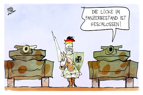 Lücken im Panzerbestand Lücken im Panzerbestand