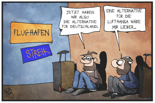 Lufthansa-Streik Lufthansa-Streik