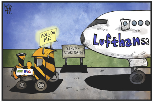 Lufthansa-Streik Lufthansa-Streik