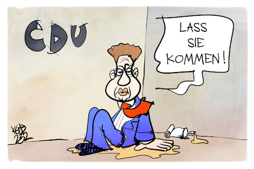 Maaßen hängt an der CDU Maaßen hängt an der CDU