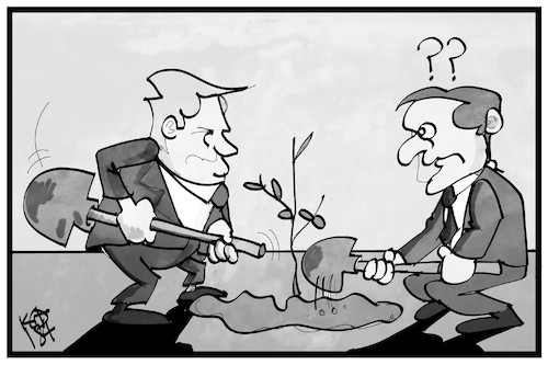 Macron und Trump Macron und Trump