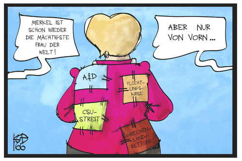 Mächtige Merkel Mächtige Merkel