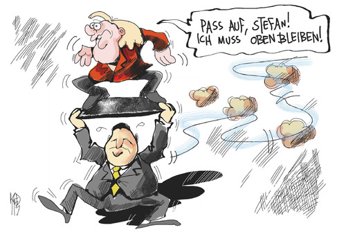 Mappus und Merkel Mappus und Merkel