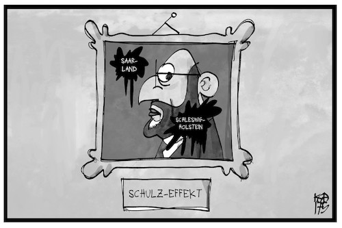 Cartoon: Martin Schulz (medium) by Kostas Koufogiorgos tagged karikatur,koufogiorgos,illustration,cartoon,schulz,spd,gemälde,bild,flecken,saarland,schleswig,holstein,karikatur,koufogiorgos,illustration,cartoon,schulz,spd,gemälde,bild,flecken,saarland,schleswig,holstein