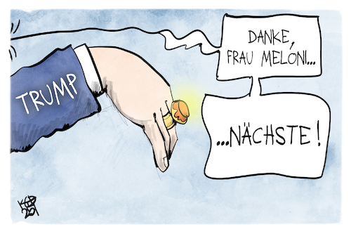 Meloni besucht Trump Meloni besucht Trump