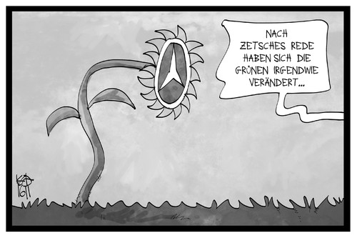 Mercedes und die Grünen Mercedes und die Grünen