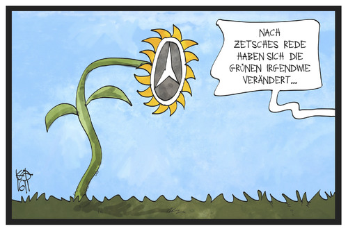 Mercedes und die Grünen Mercedes und die Grünen
