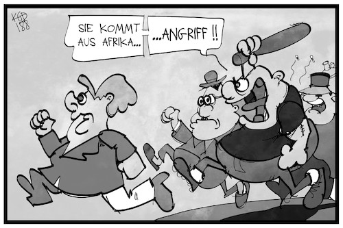 Merkel aus Afrika