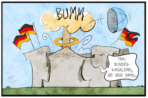 Merkel im Bundestag Merkel im Bundestag