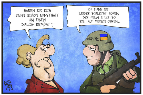 Merkel in der Ukraine