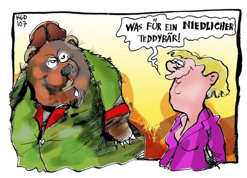 Merkel in Rußland Merkel in Rußland