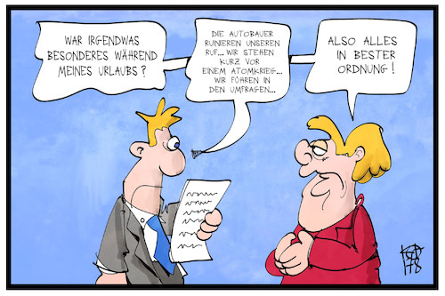 Merkel ist zurück Merkel ist zurück
