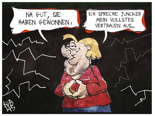 Merkel und Juncker