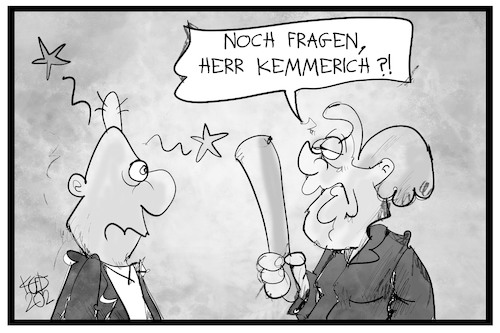 Merkel und Kemmerich