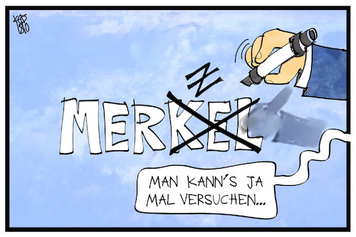 Merkel und Merz