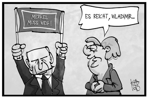 Merkel und Putin