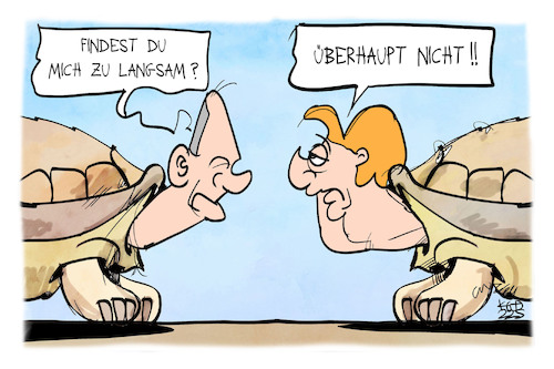 Merkel und Scholz