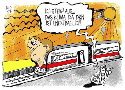 Merkel und von Beust Merkel und von Beust