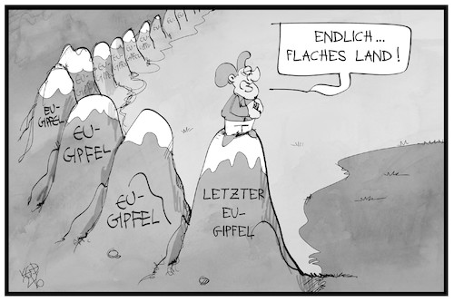 Merkels letzter Gipfel Merkels letzter Gipfel