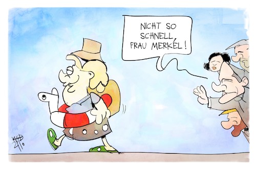 Merkels Ruhestand Merkels Ruhestand