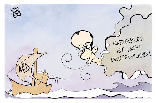 Cartoon: Merz und AfD (medium) by Kostas Koufogiorgos tagged karikatur,koufogiorgos,afd,merz,schiff,wind,gillamoos,karikatur,koufogiorgos,afd,merz,schiff,wind,gillamoos