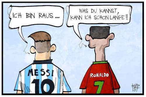 Messi und Ronaldo Messi und Ronaldo