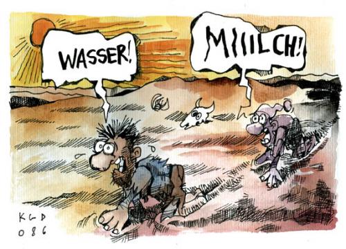 Milch und Wasser Milch und Wasser