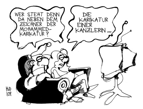 Mohammed-Karikaturist Mohammed-Karikaturist