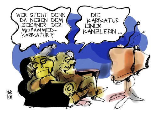 Mohammed-Karikaturist Mohammed-Karikaturist