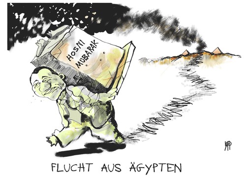 Mubaraks Rücktritt Mubaraks Rücktritt