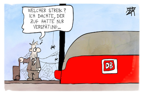 Nach dem Bahnstreik Nach dem Bahnstreik