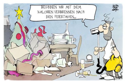 Nach den Feiertagen Nach den Feiertagen