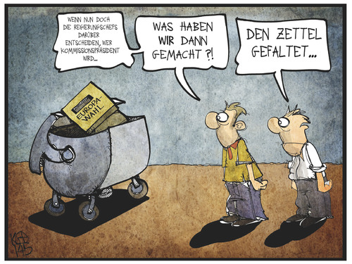 Nach der Europawahl Nach der Europawahl