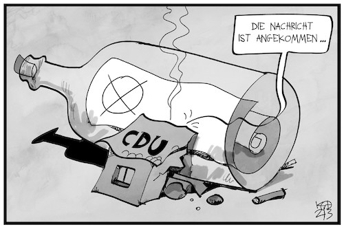 Nachricht an die CDU Nachricht an die CDU