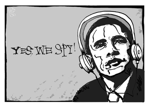 Cartoon: NSA (medium) by Kostas Koufogiorgos tagged nsa,usa,obama,überwachung,bespitzelung,spionage,snowden,karikatur,koufogiorgos,nsa,usa,obama,überwachung,bespitzelung,spionage,snowden,karikatur,koufogiorgos