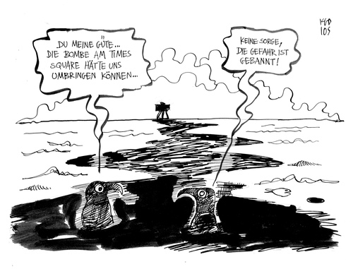 Ölpest- und Bombenalarm USA Ölpest- und Bombenalarm USA