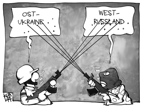 Ost-Ukraine vs. West-Russland Ost-Ukraine vs. West-Russland
