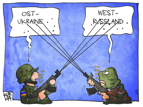 Ost-Ukraine vs. West-Russland