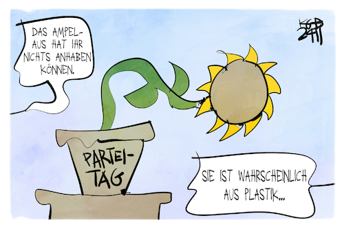 Parteitag der Grünen Parteitag der Grünen