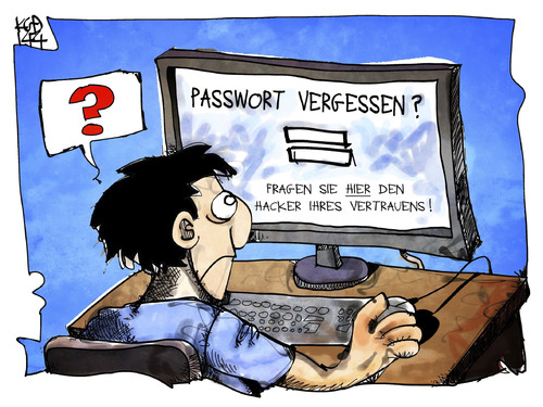 Cartoon: Passwortdiebstahl (medium) by Kostas Koufogiorgos tagged karikatur,koufogiorgos,cartoon,illustration,passwort,diebstahl,cyberdieb,internet,user,kriminalität,hacker,computer,karikatur,koufogiorgos,cartoon,illustration,passwort,diebstahl,cyberdieb,internet,user,kriminalität,hacker,computer