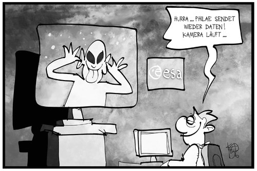 Philae sendet Philae sendet