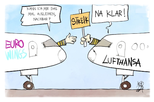 Pilotenstreik bei Eurowings Pilotenstreik bei Eurowings