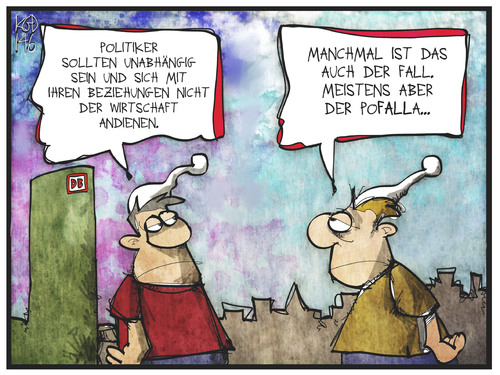 Pofalla und die Bahn Pofalla und die Bahn