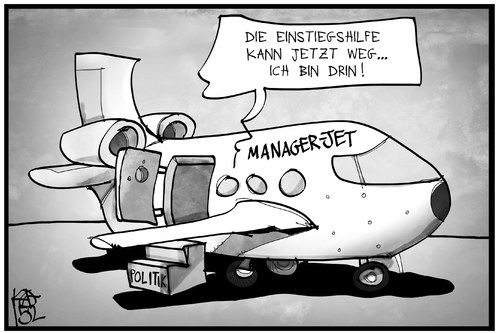 Cartoon: Politik und Wirtschaft (medium) by Kostas Koufogiorgos tagged karikatur,koufogiorgos,illustration,cartoon,flugzeug,gangway,politik,wirtschaft,karenzzeit,manager,wechsel,treppe,einstiegshilfe,karikatur,koufogiorgos,illustration,cartoon,flugzeug,gangway,politik,wirtschaft,karenzzeit,manager,wechsel,treppe,einstiegshilfe