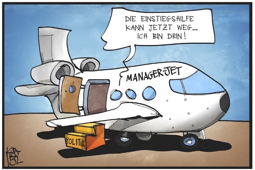 Cartoon: Politik und Wirtschaft (medium) by Kostas Koufogiorgos tagged karikatur,koufogiorgos,illustration,cartoon,flugzeug,gangway,politik,wirtschaft,karenzzeit,manager,wechsel,treppe,einstiegshilfe,karikatur,koufogiorgos,illustration,cartoon,flugzeug,gangway,politik,wirtschaft,karenzzeit,manager,wechsel,treppe,einstiegshilfe